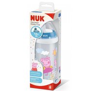 Nuk First Choice Peppa Pig Kiddy Cup 12m+ PP Рибена кост с муцуна и капак 300ml