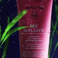 Apivita Bee Sun Safe Hydra Свежо мляко за лице и тяло с морски водорасли и прополис Spf50, 200ml