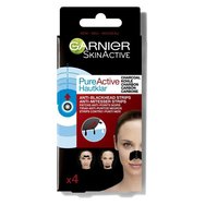 Garnier Skinactive Pure Active Charcoal Anti Blackhead Strips 4 бр