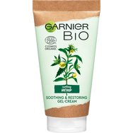 Garnier Bio Soothing Hemp & Restoring Gel-Cream Хидратиращ крем за лице с конопено масло 50ml