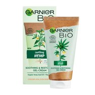 Garnier Bio Soothing Hemp & Restoring Gel-Cream Хидратиращ крем за лице с конопено масло 50ml
