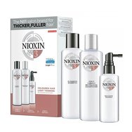 Nioxin Kit System 3 Shampoo 150ml, Conditioner 150ml & Treatment 50ml, Лечение на косопад за леко разредена боядисана коса