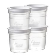 Tommee Tippee Closer to Nature Breast Milk Storage Pots Код 42301041, 4x60ml