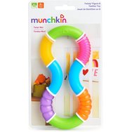 Munchkin Twisty Figure 8 Teether Дъвка за дъвчене на бебета от ратан на фигура 8, 1 брой