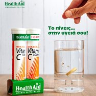Heath Aid Promo Vitamin C 1000mg, 40 Effer.tabs (2x20 Effer.tabs)