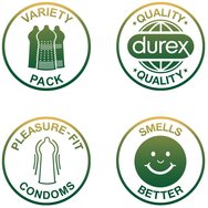 Durex Презервативи Surprise Μe Giga Pack Микс 40 броя