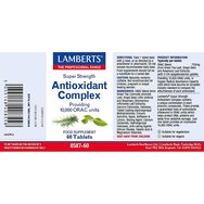 Lamberts Super Strength Antioxidant Complex 60tabs