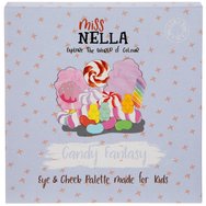 Miss Nella Explore the World of Colour Eye & Cheek Palette Made for Kids 3g - Candy Fantasy