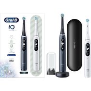 Oral-B iO Series 7 DUO Electric Toothbrushes Black & White 2 бр