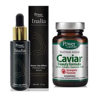 Power of Nature PROMO PACK Inalia Premium Face Serum 30ml & Power Health Platinum Caviar Beauty Formula 30caps