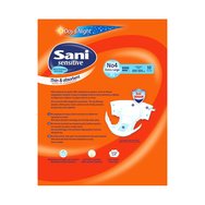 Sani Sensitive Extra Protection Day & Night Специално бельо за еднократна употреба, предназначено за инконтиненция 10 бр - No4 Extra Large 100-150cm