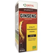 Ortis Ginseng 500mg Συμπλήρωμα Διατροφής για Τόνωση & Ενέργεια στον Οργανισμό 250ml