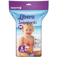 Libero Swimpants Medium (10-16kg), 6 πάνες