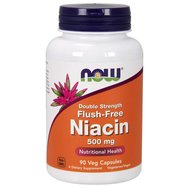 Now Foods Flush Free Niacin 500mg Хранителна добавка за правилното функциониране на организма 90veg.caps