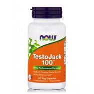 Now Foods Testojack 100, 100mg Хранителна добавка за увеличаване на естествения тестостерон и енергия 60veg.caps