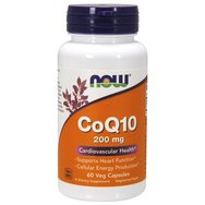Now Foods CoQ10 200mg Хранителна добавка за здрава сърдечно -съдова система с антиоксидантно действие 60veg.caps