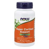 Now Foods Super Cortisol Support with Relora™ Хранителна добавка, която поддържа кортизола на здравословни нива 90 VegCaps