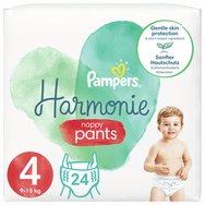 Pampers Harmonie Nappy Pants No4 (9-15kg) 24 пелени