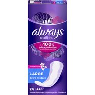 Always Dailies Large Fresh Scent Extra Protect 24 бр
