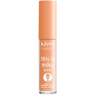 Nyx Professional Makeup This Is Milky Lip Gloss Milkshake Flavor 4ml - Salted Caramel Shake