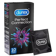 Durex Perfect Connection Презервативи с допълнително смазочно покритие 10 броя