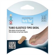 Herbi Feet Elastic Digital Cap with Gel Бежов 1 бр - Large