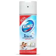 Klinex 1 For All Cotton Freshness Дезинфекционен спрей без хлор за всички повърхности с пресен аромат 400ml