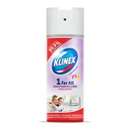 Klinex 1 For All Wild Flowers Дезинфекционен спрей без хлор за всички повърхности с аромат на диви цветя 400ml