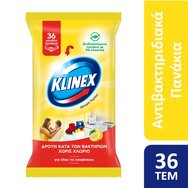 Klinex Течни биоразградими дезинфектанти с лимонов аромат 36 броя