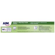 Aim Family Protection Herbal Дълготрайно освежаваща паста за зъби с натурални екстракти против лош дъх 75ml