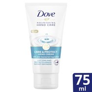 Dove Nourishing Hand Care & Protect Hand Cream with Antibacterial Ingredient 75ml Dove Nourishing Hand Care & Protect Hand Cream with Antibacterial Ingredient 75ml