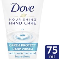 Dove Nourishing Hand Care & Protect Hand Cream with Antibacterial Ingredient 75ml