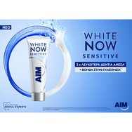 Aim PROMO PACK White Now Sensitive Toothpaste 2x75ml