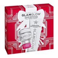 Glamglow Clear Skin in 3,2,1, Set Supermud Mask 50gr & Glowstarter Moisturizer 15ml & Supercleanse Cleanser Foam 150gr