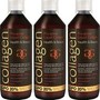 Σετ Collagen ProActive Πόσιμο Κολλαγόνο Συμπλήρωμα Διατροφής με Κολλαγόνο για το Δέρμα, Μαλλιά & Νύχια 1800ml (3x600ml) - 3 Φράουλα