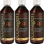 Σετ Collagen ProActive Πόσιμο Κολλαγόνο Συμπλήρωμα Διατροφής με Κολλαγόνο για το Δέρμα, Μαλλιά & Νύχια 1800ml (3x600ml) - 1 Λεμόνι + 2 Φράουλα