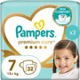 Σετ Pampers Premium Care No7 (15+kg) 96 Πάνες (3x32 Πάνες)