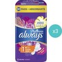 Σετ Always Platinum Sanitary Towels with Comfort Lock Wings Size 1 Σερβιέτες με Φτερά Κανονικού Μεγέθους για Άνεση & Προστασία 90 Τεμάχια (3x30 Τεμάχια)