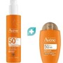 Σετ Avene Ultra Fluid Perfector Spf50+ Tinted 50ml & Invisible Spray Solaire Spf50, 200ml
