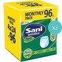 Σετ Sani Sensitive Pants Ελαστικά Εσώρουχα Ακράτειας που Προσφέρουν Αποτελεσματική Προστασία Από Διαρροές & Οσμές 192 Τεμάχια (8x24 Τεμάχια) - No3 Large 100-140cm