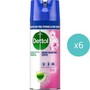 Σετ Dettol All in One Orchard Blossom Spray Απολυμαντικό Αντιβακτηριδιακό Σπρέι για Σκληρές & Μαλακές Επιφάνειες με Άρωμα Άνθους Φρούτων 2.400ml (400mlx6)
