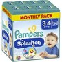 Σετ Pampers Splashers Disposable Swim Pants Monthly Pack No3-4 (6-11kg) 96 Τεμάχια (8x12 Τεμάχια)