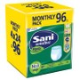 Σετ Sani Sensitive Pants Monthly Pack Ελαστικό Εσώρουχο Ακράτειας 96 Τεμάχια (4x24Τεμάχια) - No3 Large 100-140cm