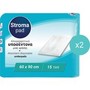 Σετ Stroma Pad Absorbent Disposable Bed Underpads (60x90cm) Απορροφητικά Υποσέντονα Ακράτειας μιας Χρήσης με Απαλό Κάλυμμα & Προστασία από Διαρροές 30 Τεμάχια (2x15 Τεμάχια)