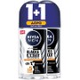 Nivea Πακέτο Προσφοράς Men Black & White Invisible Ultimate Impact 48h Protection Deo Roll-on Ανδρικό Αποσμητικό 48ωρης Προστασίας 2x50ml