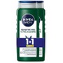 Nivea Πακέτο Προσφοράς Men Shower Gel Sensitive Pro Ultra Calming Αφρόλουτρο για Σώμα, Πρόσωπο & Μαλλιά με Φυτικό Έλαιο Σπόρου Κάνναβης 2x500ml 1+1 Δώρο