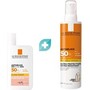 Σετ La Roche-Posay Anthelios UVMune 400 Spf50+ Tinted Face Fluid 50ml & Invisible Face - Body Spray Spf50+, 200ml