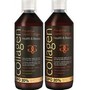 Σετ Collagen ProActive Πόσιμο Κολλαγόνο Συμπλήρωμα Διατροφής με Κολλαγόνο για το Δέρμα, Μαλλιά & Νύχια 1200ml (2x600ml) - 1 Λεμόνι +1 Φράουλα