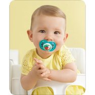 Mam Original Latex Soother 16m+ Код 251L, 2 бр - Зелено - бяло