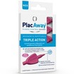 Plac Away Triple Action Iterdental Brushes Extra Soft 6 Τεμάχια - ISO 0 / 0.4mm